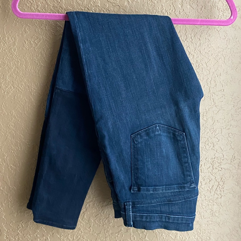 J. Brand Two-toned Dark Wash Jeans